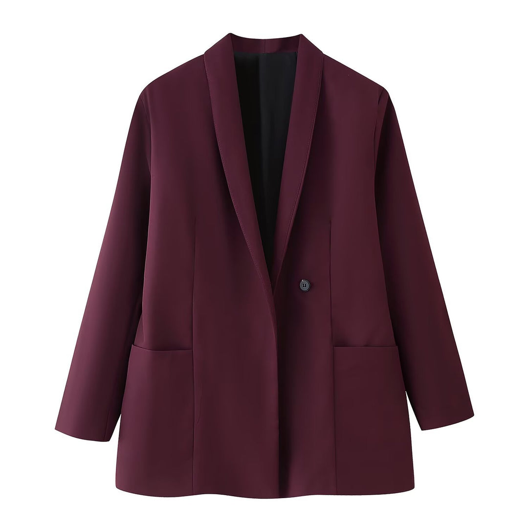 Damen Blazerjacke mit lässigem Schnitt Drune