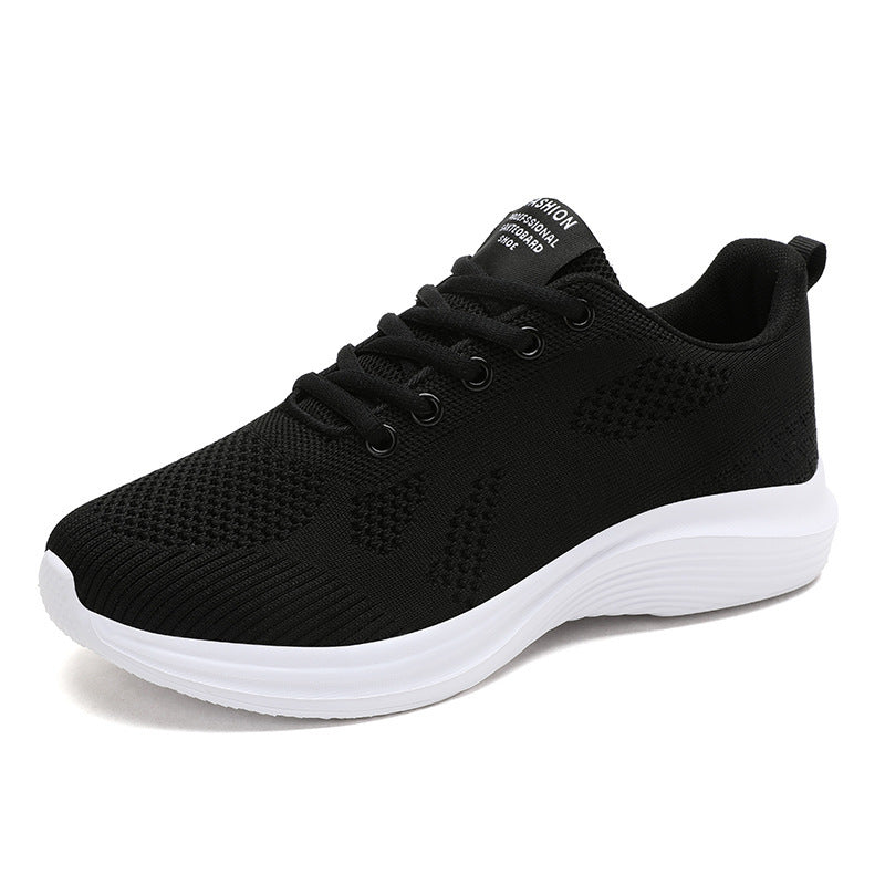 Damen nan leichte Laufschuhe mit atmungsaktivem Strickobermaterial und viskoelastischer Komfortsohle Drune