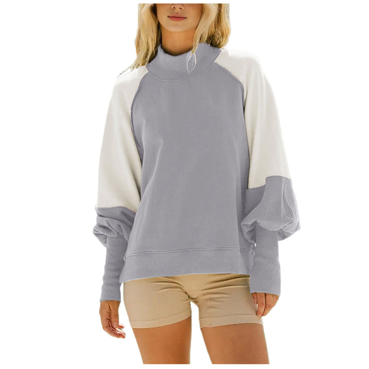 Damen sportlicher Sweatshirt mit Raglanärmeln Drune