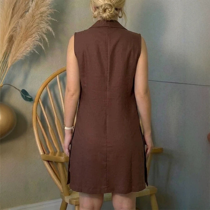 Damen lässiger Zweiteiler mit hochwertigem Material und praktischem Design Drune