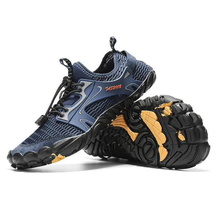Unisex nan Aqua-Sneaker mit elastischem Einstieg, Schnellzug-Schnürung und rutschfester Flexsohle Drune