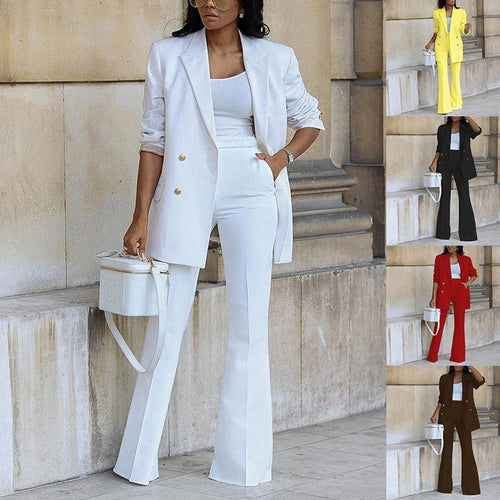 Damen Blazeranzug mit elegantem Schnitt und lässigem Flair Drune