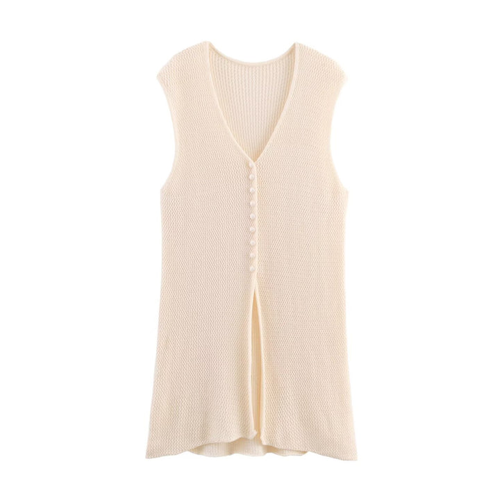 Damen Longcardigan mit Gürtel und Knopfleiste Drune