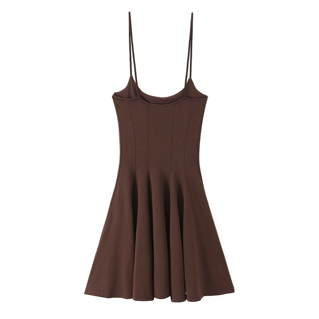 Damen Trägerkleid mit schmeichelndem Schnitt Drune