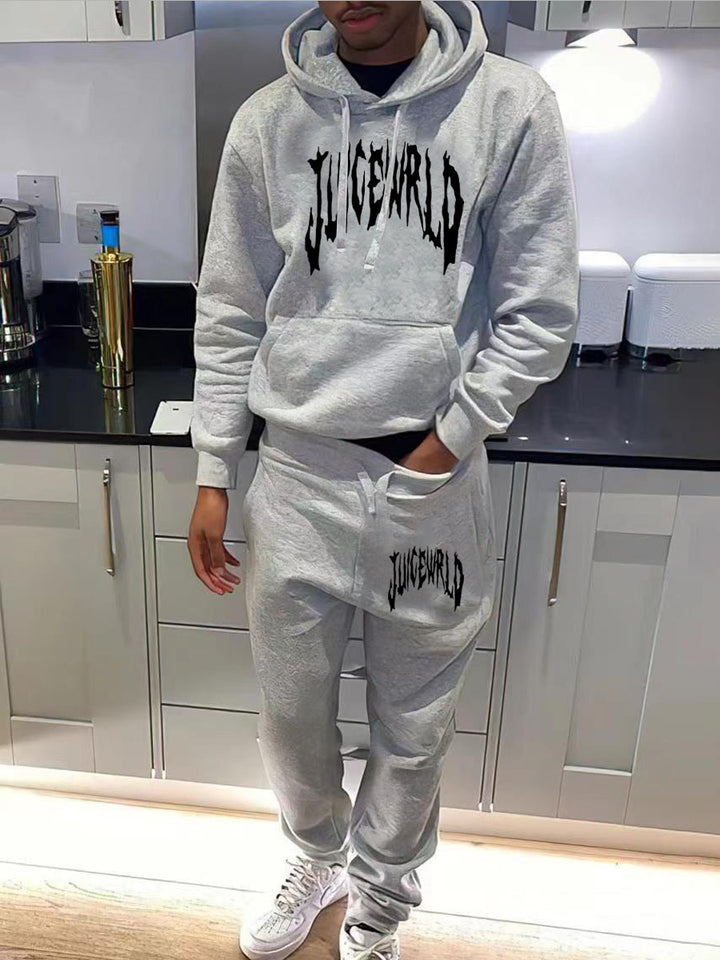 Damen Hoodie und Jogginghose Set im kreativen Urban-Style Drune
