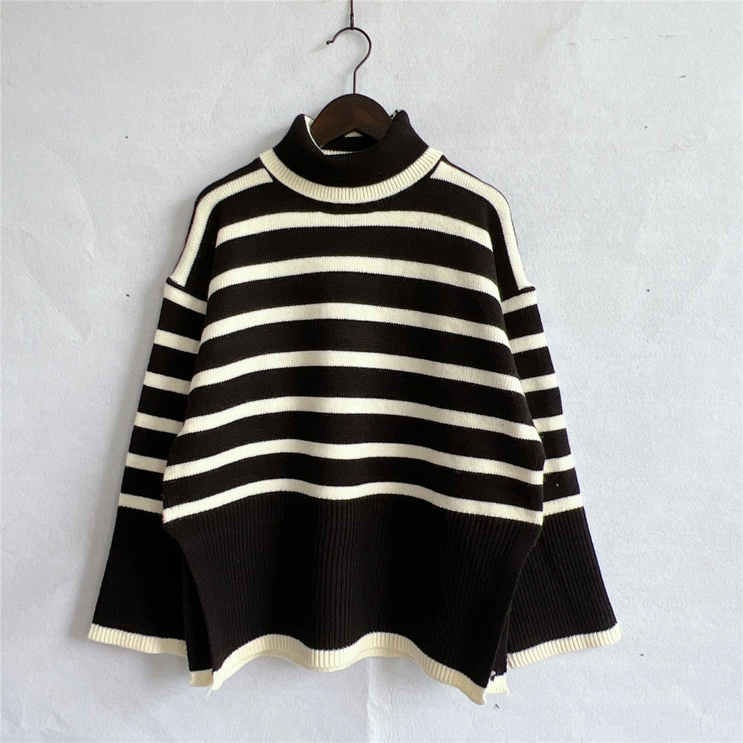 Drune | Gestreifter Strickpullover für Herbst & Winter