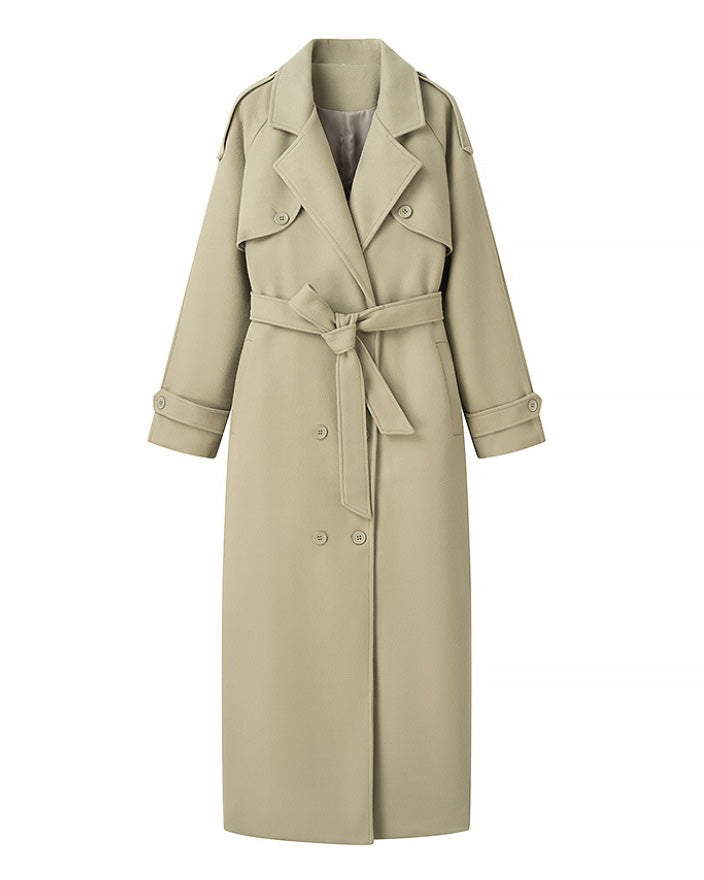 Drune | Fjord Langer Wolltrenchcoat