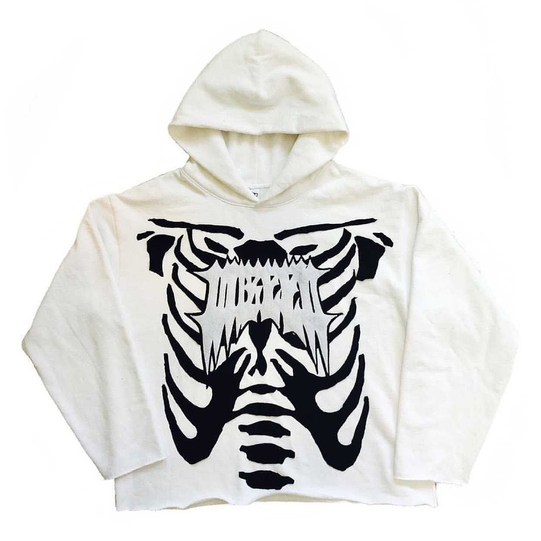 Damen Kapuzenpullover mit trendigem Grafikdesign Drune