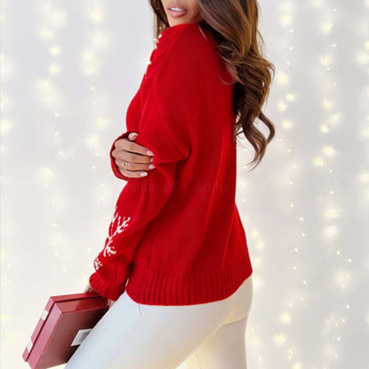 Drune | Warmer Weihnachtsstrickpullover für Feiertage