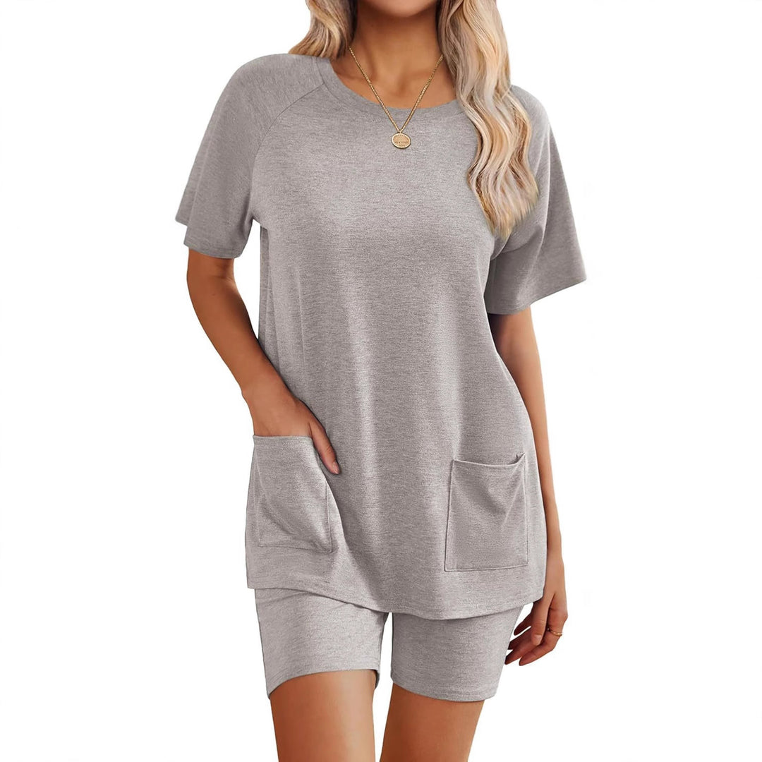 Damen Loungewear-Set mit angenehm weitem Schnitt und praktischen Taschen Drune