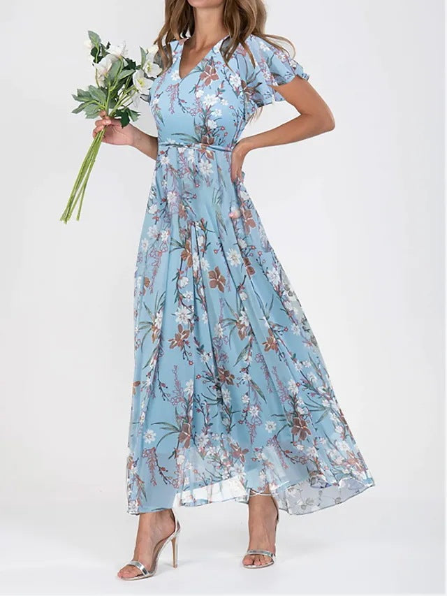 Drune | Glamourös Bauchbedeckendes Kleid