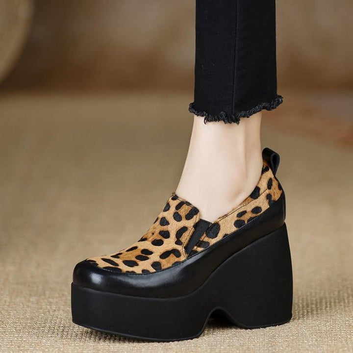 Damen Komfortable Plateau Stiefeletten mit modischem Design Drune
