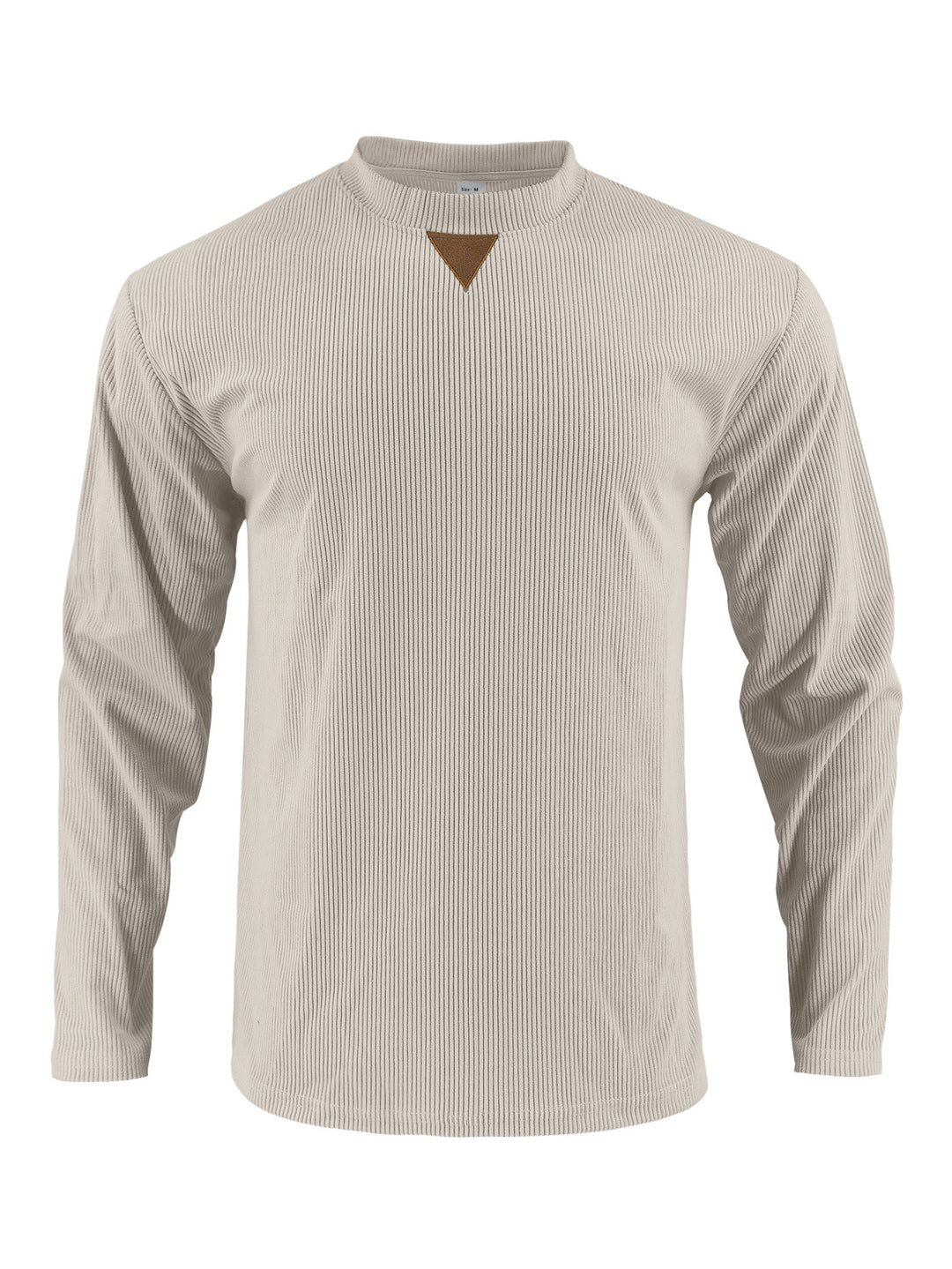 Herren Langarmshirt mit strukturiertem Rippdesign Drune