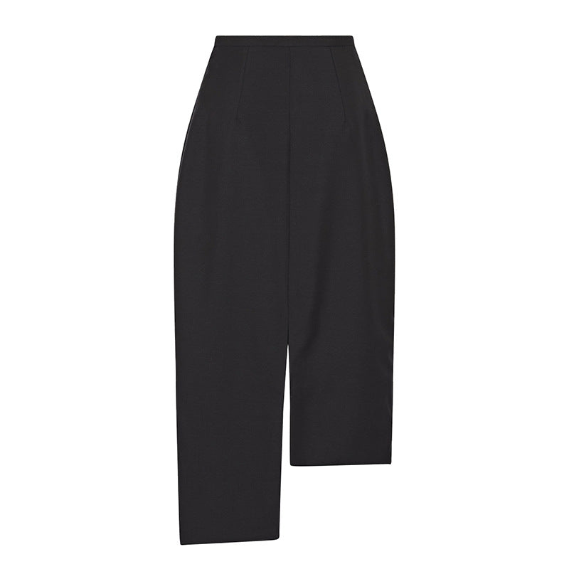 Damen Elegante Culotte mit hohem Bund und seitlichen Einschnitten Drune