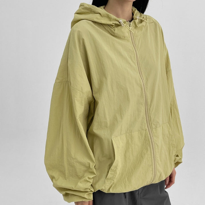 Damen leichte oversized Übergangsjacke Drune