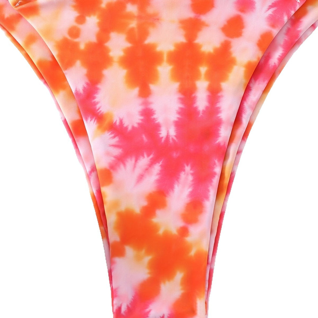 Damen Triangel-Bikini mit modischem Bindeband-Design Drune