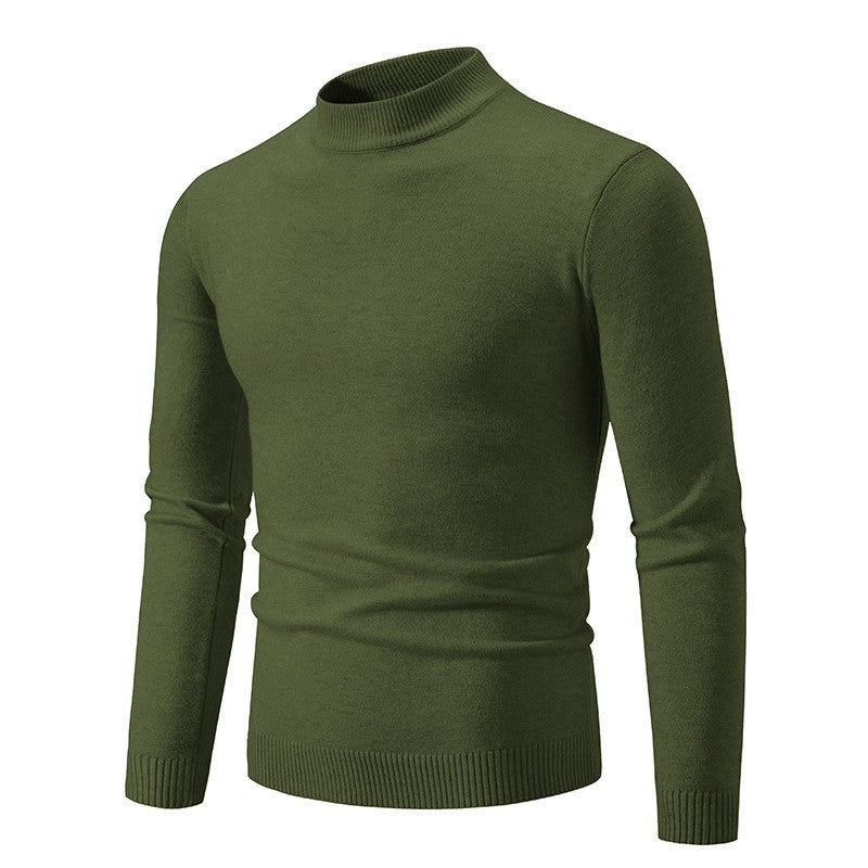 Herren Rollkragenpullover aus hochwertigem Strickmaterial Drune
