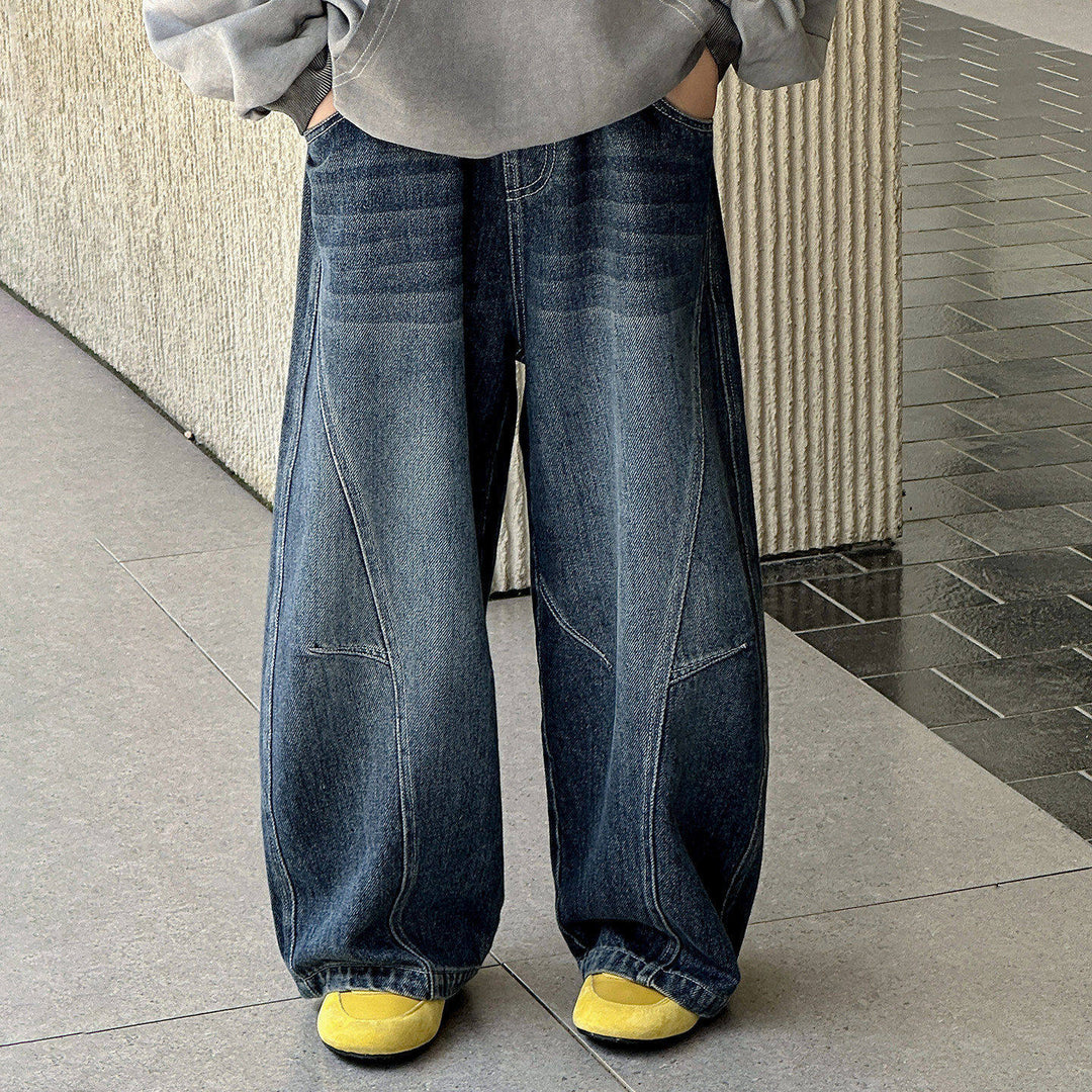 Damen weite Designer-Jeans Drune