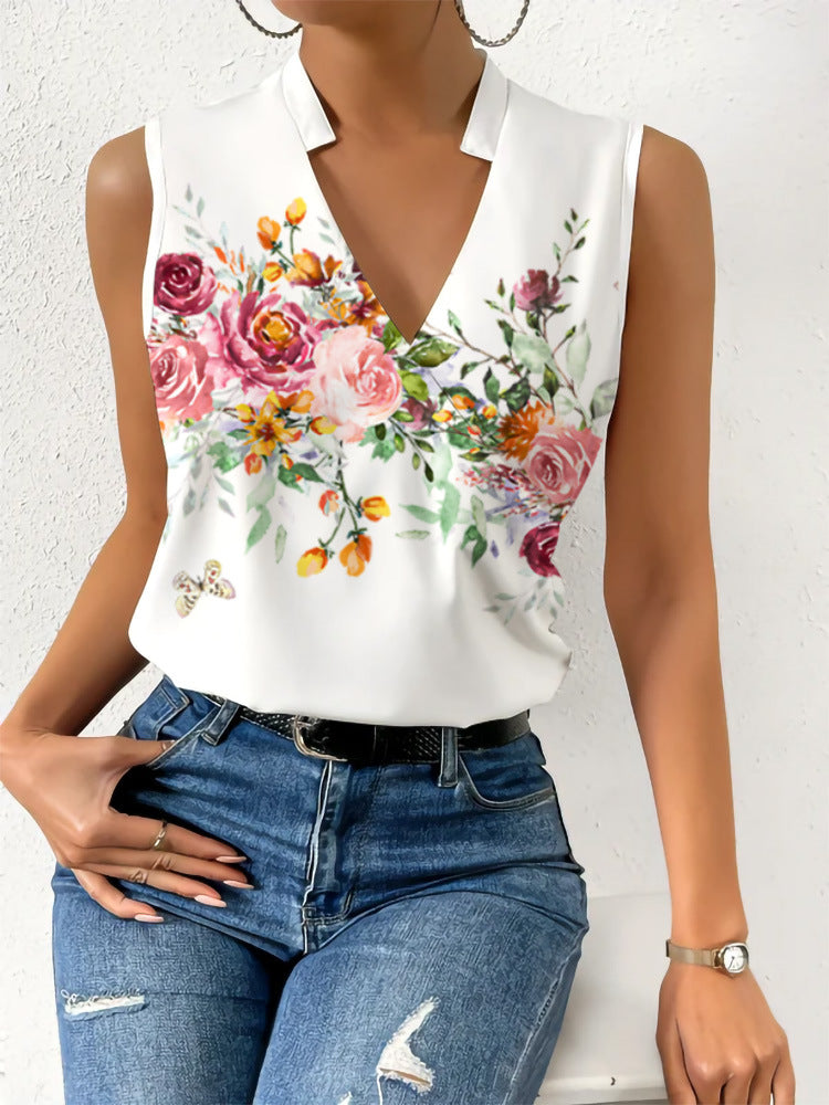 Damen schnittiges Sommeroberteil Drune