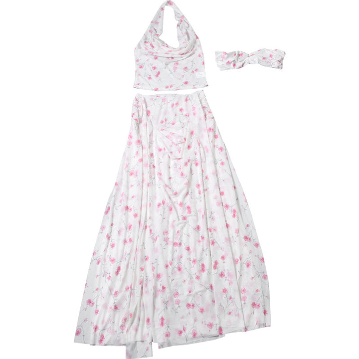 Damen Zweiteiler-Set mit floralen Details und luftigem Design Drune