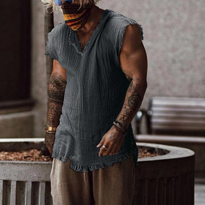 Herren lässiges Oversized-T-Shirt Drune