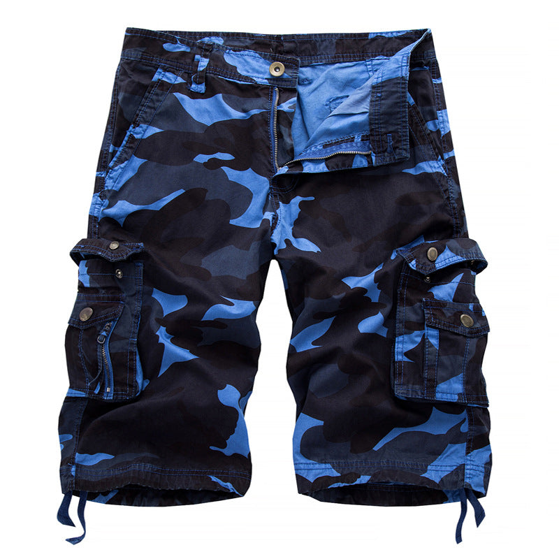 Herren Cargo-Shorts mit Mehrfachtaschen-Nutzungsdesign Drune