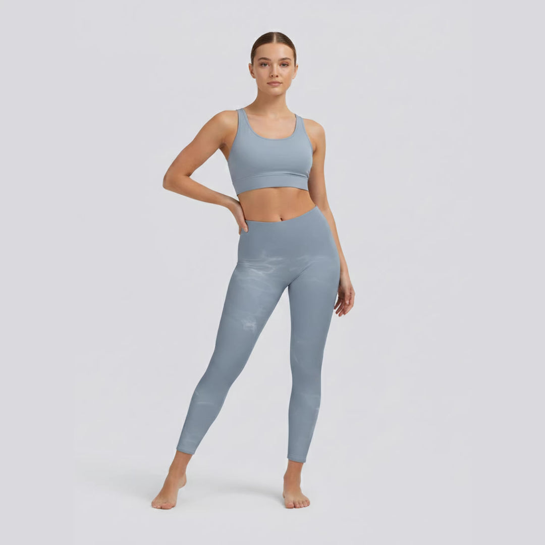 Damen Sportlegging mit stilvollem grafischen Design Drune