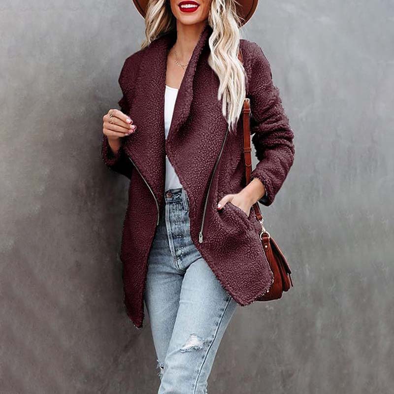 Drune | Sherpa Jacke Polyester Weich, Warm