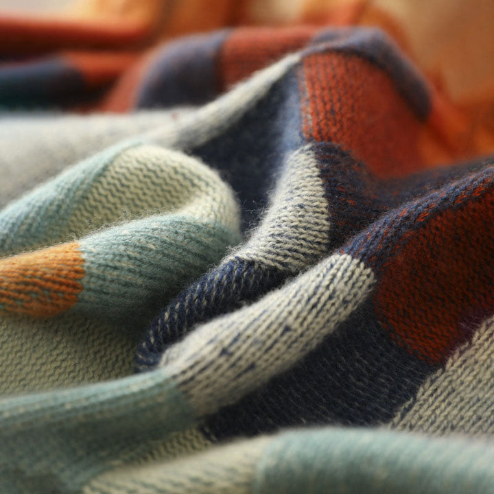 Drune | Pullover mit Bunten Karos