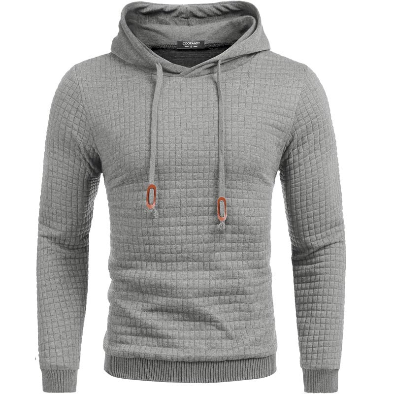 Herren Kapuzenpullover mit strukturiertem Design und komfortablem Schnitt Drune