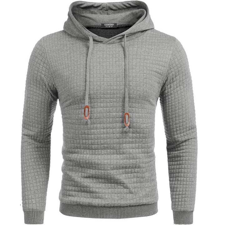 Herren Kapuzenpullover mit strukturiertem Design und komfortablem Schnitt Drune