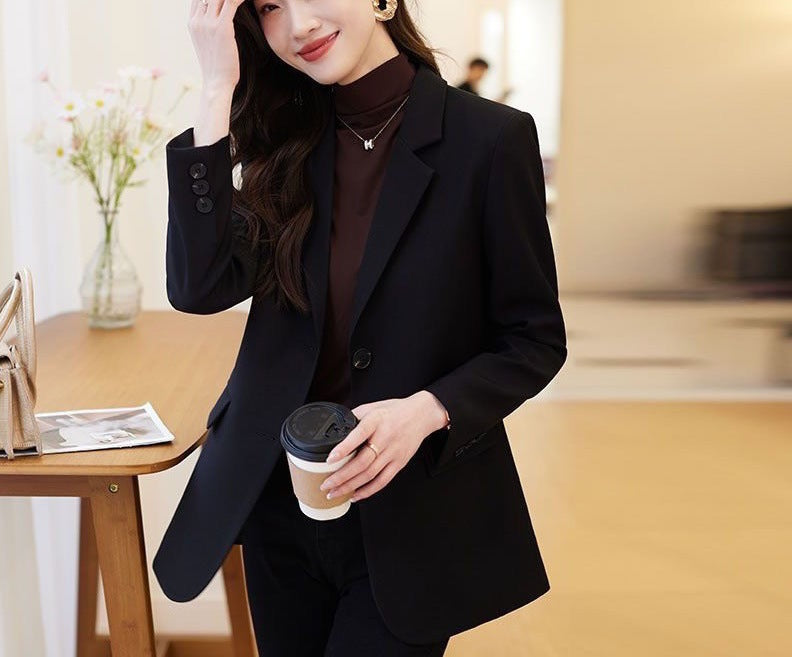 Damen modischer Blazer mit klassischem Schnitt und eleganten Details Drune