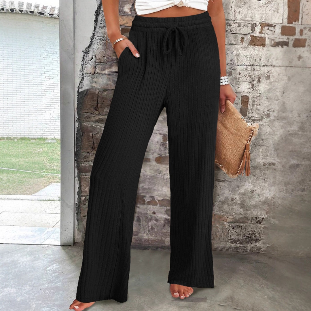 Damen entspannte Strickhose Drune