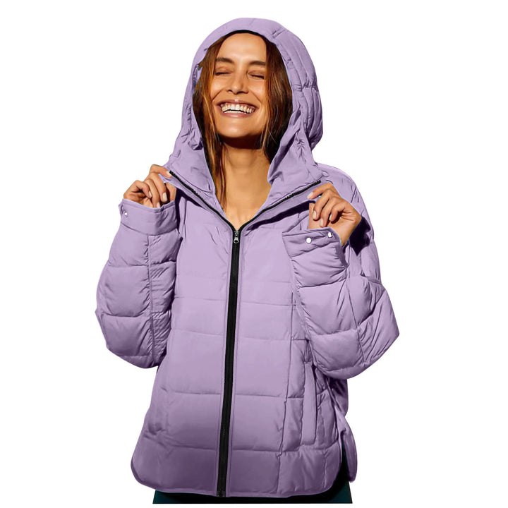 Damen Winterjacke mit abnehmbarer Kapuze und wasserabweisender Beschichtung Drune