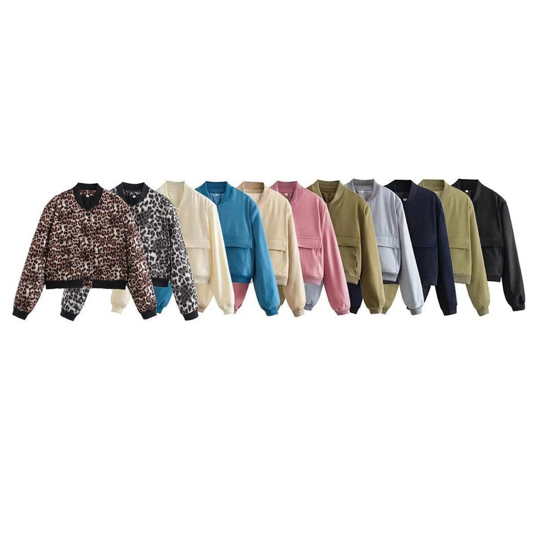Damen modische Utility-Jacke mit praktischen Taschen und edlem Schnitt Drune