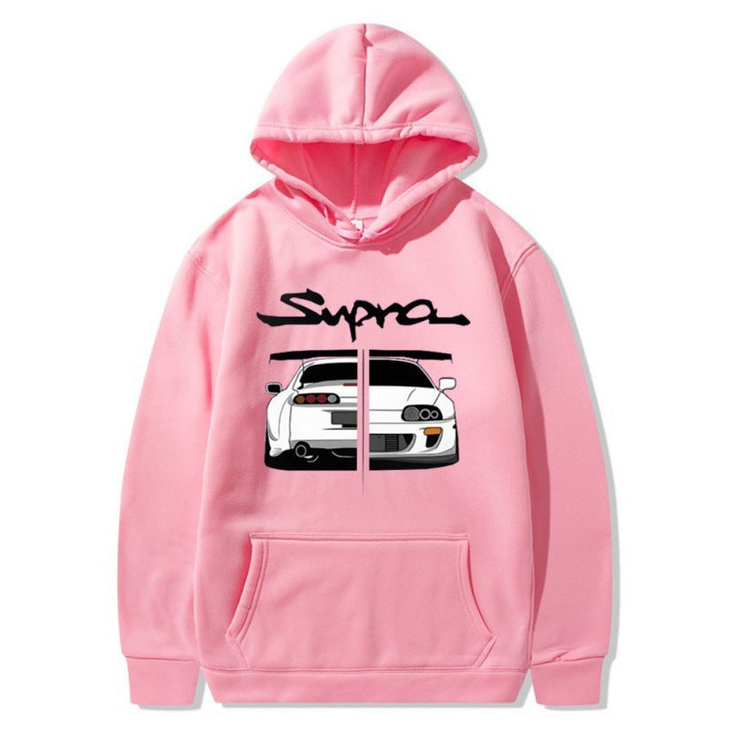 Damen Kapuzenpullover mit einzigartigem Design und bequemen Kängurutaschen Drune