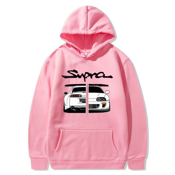 Damen Kapuzenpullover mit einzigartigem Design und bequemen Kängurutaschen Drune
