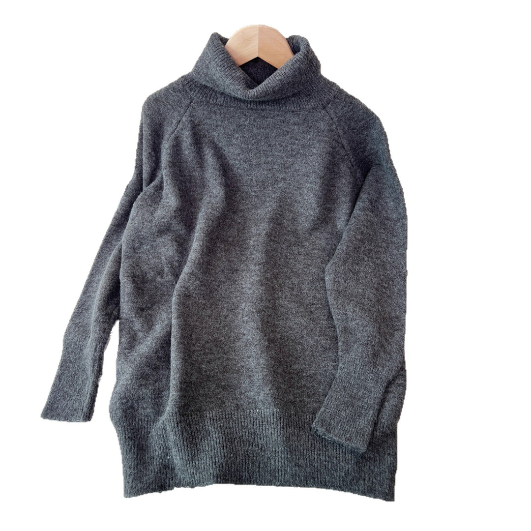 Damen Pullover mit hohem Kragen aus weicher Cashmere-Mischung Drune