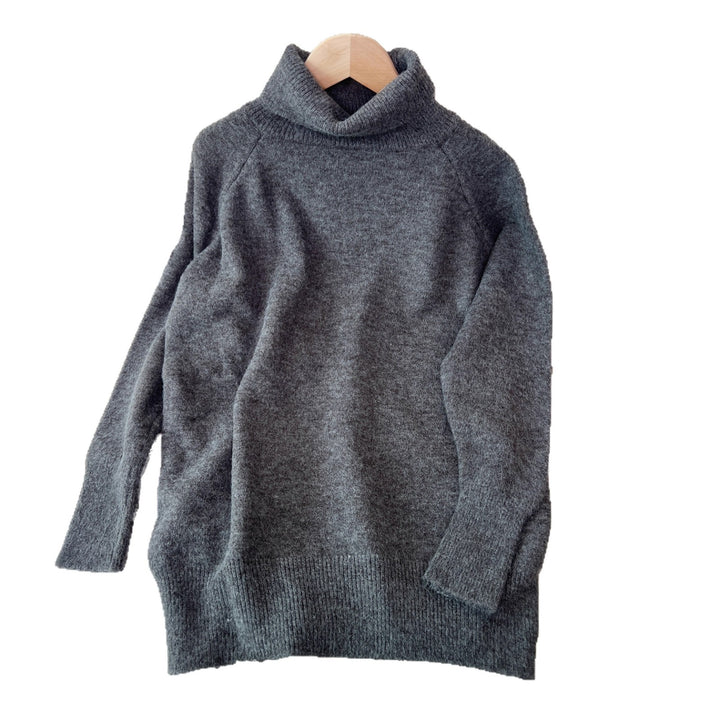 Damen Pullover mit hohem Kragen aus weicher Cashmere-Mischung Drune
