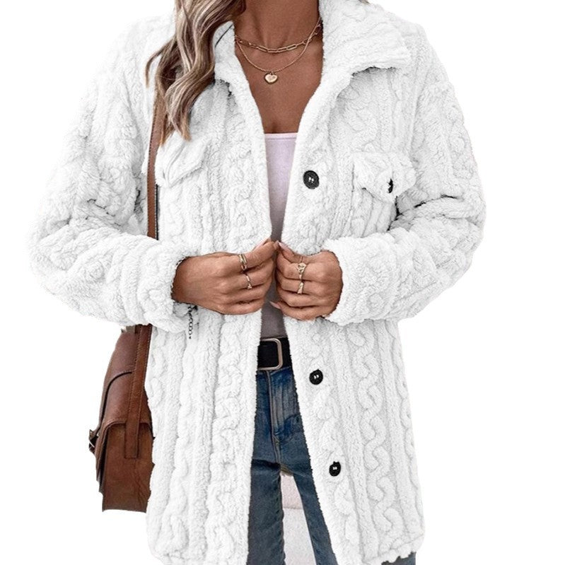Damen Strickjacke mit strukturierter Oberfläche Drune