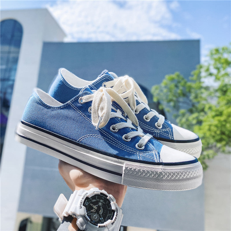 Damen Leichte Canvas-Sneaker mit rutschfester Sohle Drune