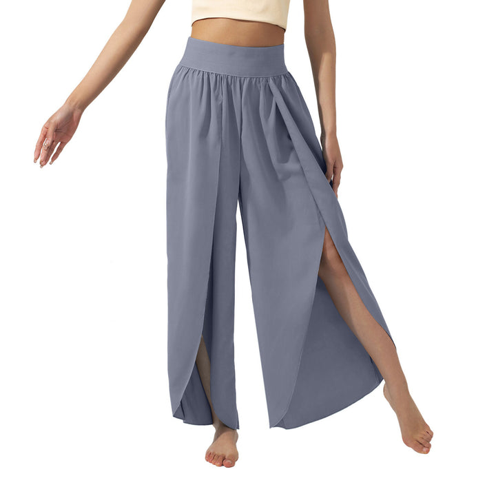 Damen luftige Culotte mit Seitenschlitzen Drune