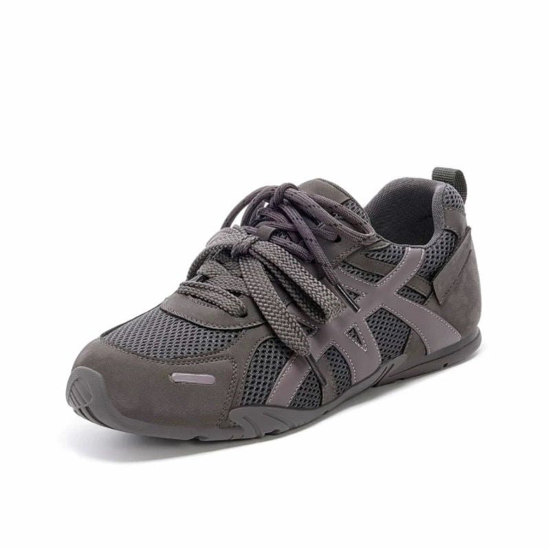 Damen Sportliche Sneaker mit atmungsaktiven Mesh-Einsätzen und stabiler Sohle Drune