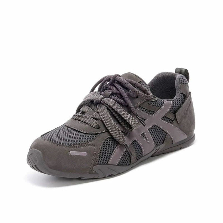 Damen Sportliche Sneaker mit atmungsaktiven Mesh-Einsätzen und stabiler Sohle Drune