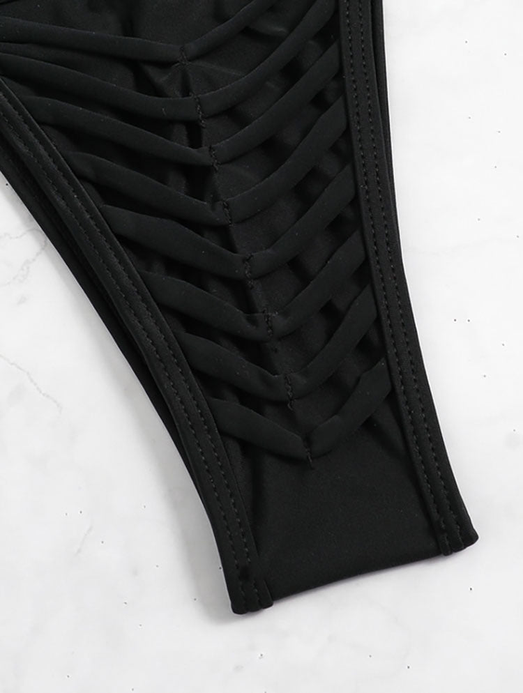 Damen Triangel-Bikini mit raffiniertem Schnürdesign Drune