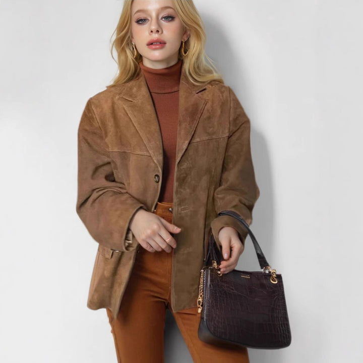 Damen modischer Oversized Blazer Drune