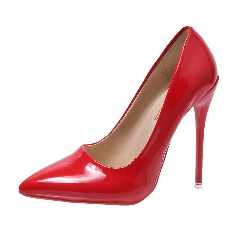 Damen Hochhackige Lackpumps Drune