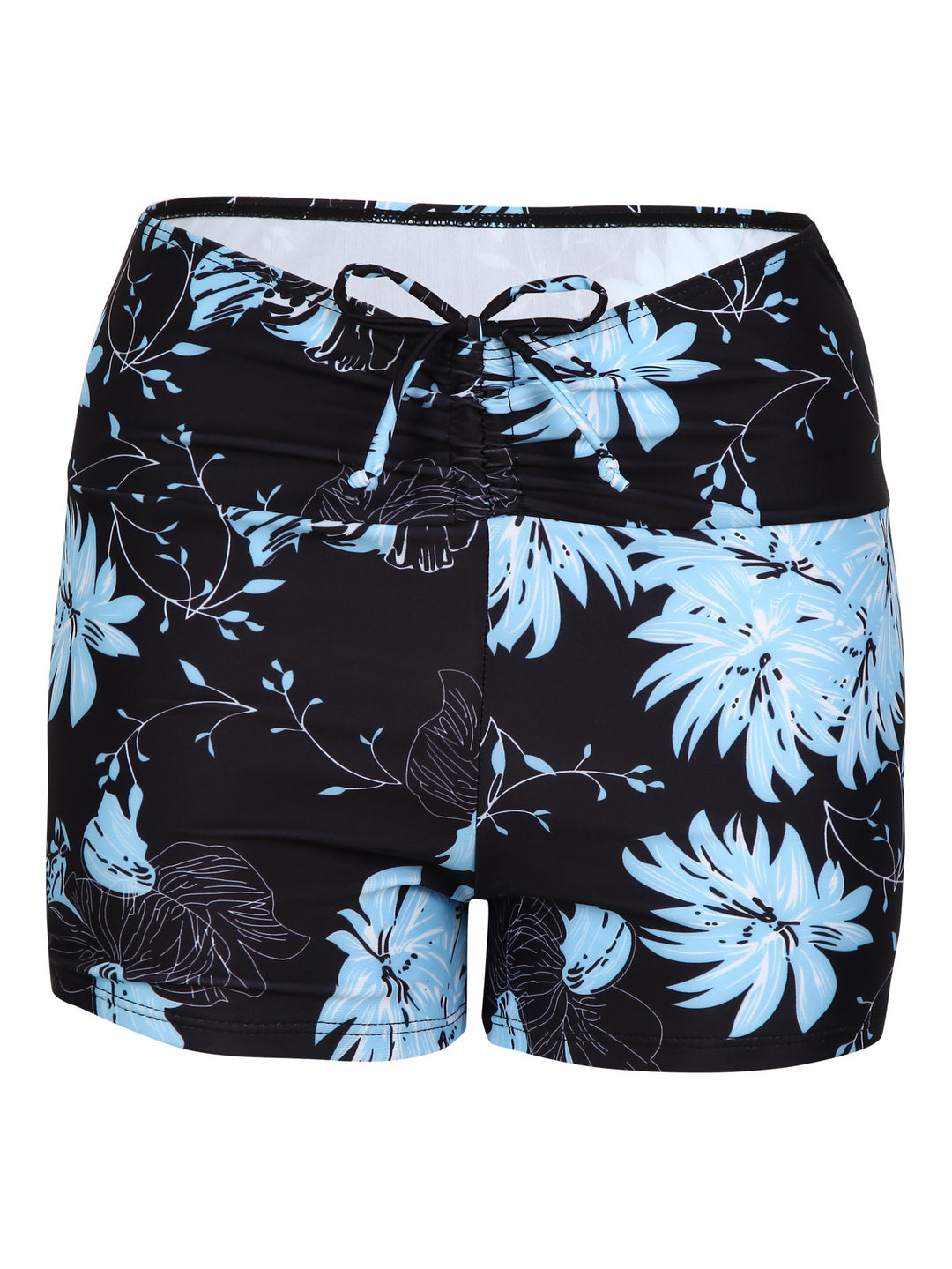 Damen Bikini-Höschen mit hohem Bund und raffinierten Rüschendetails Drune