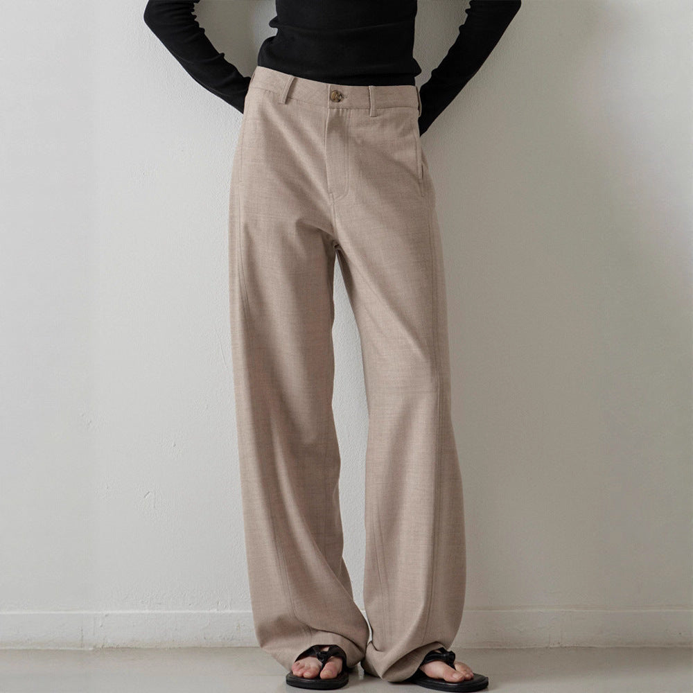 Damen elegante und weite Anzughose Drune