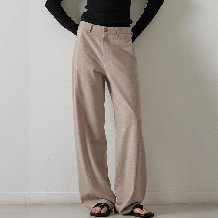 Damen elegante und weite Anzughose Drune